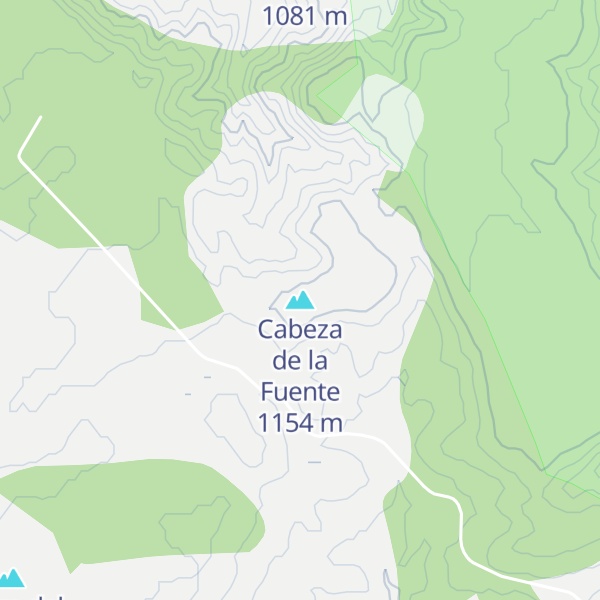 Map of Cabeza de la Fuente