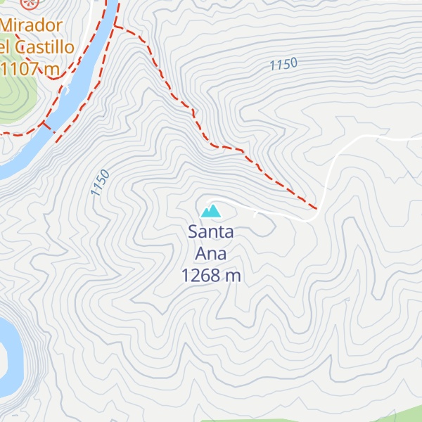 Map of Santa Ana