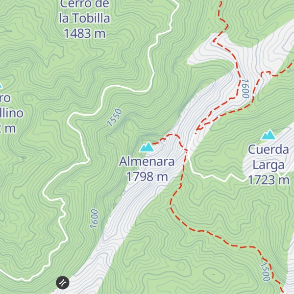 Map of Almenara