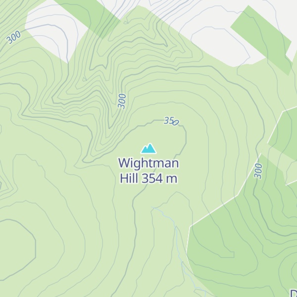 Map of Wightman Hill