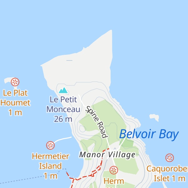 Map of Le Grand Monceau