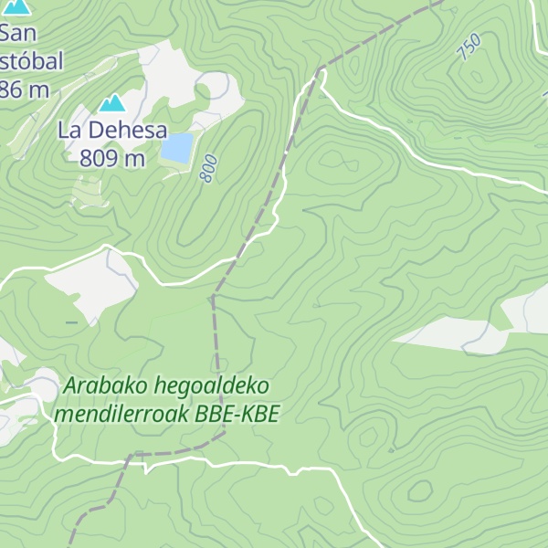 Map of Cabañas