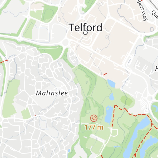 Map of Spout Mound