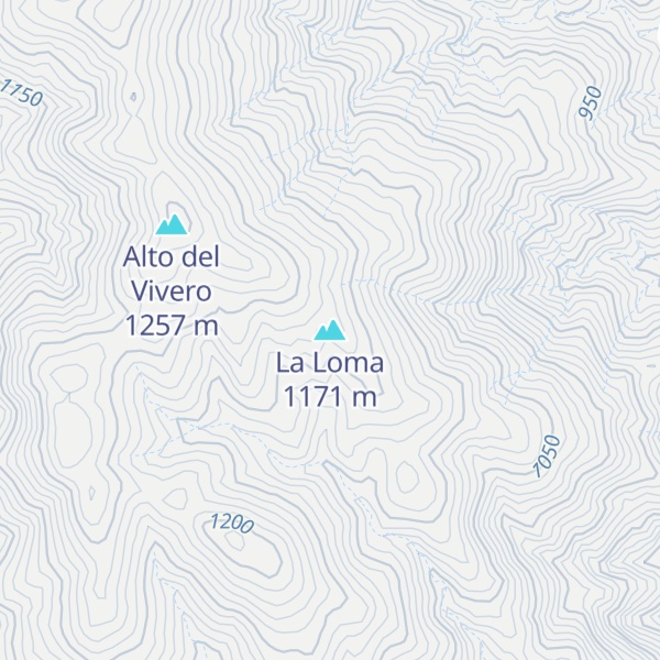 Map of La Loma