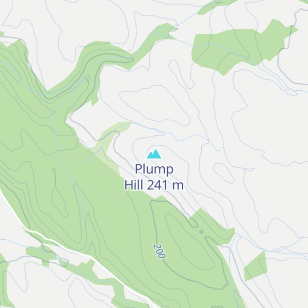 Map of Plump Hill