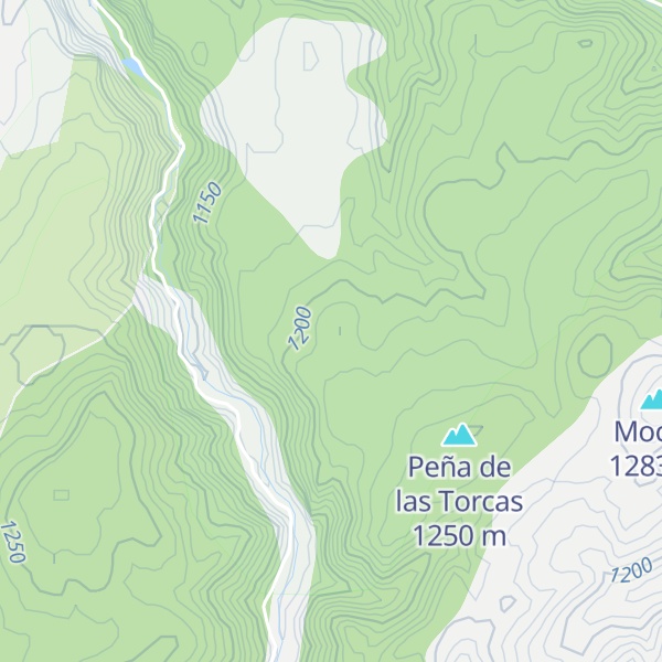 Map of Cerros del Santo