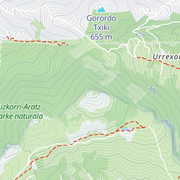Map of Orkatzategi