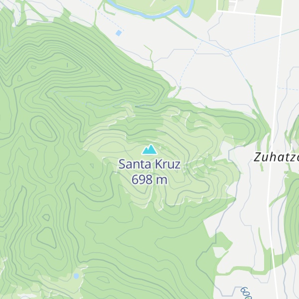 Map of Santa Kruz