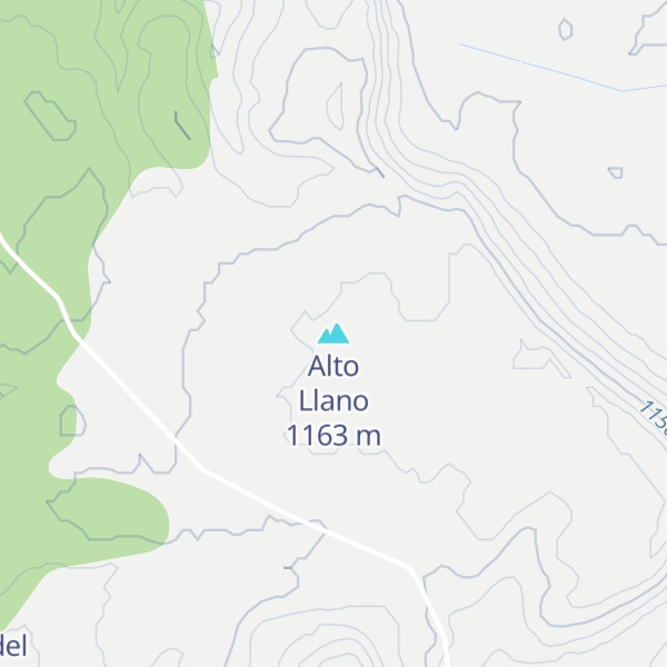 Map of Alto Llano