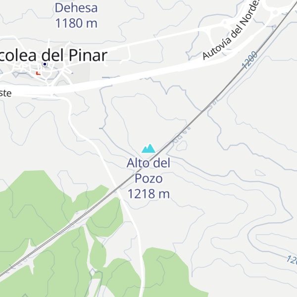 Map of Alto del Pozo