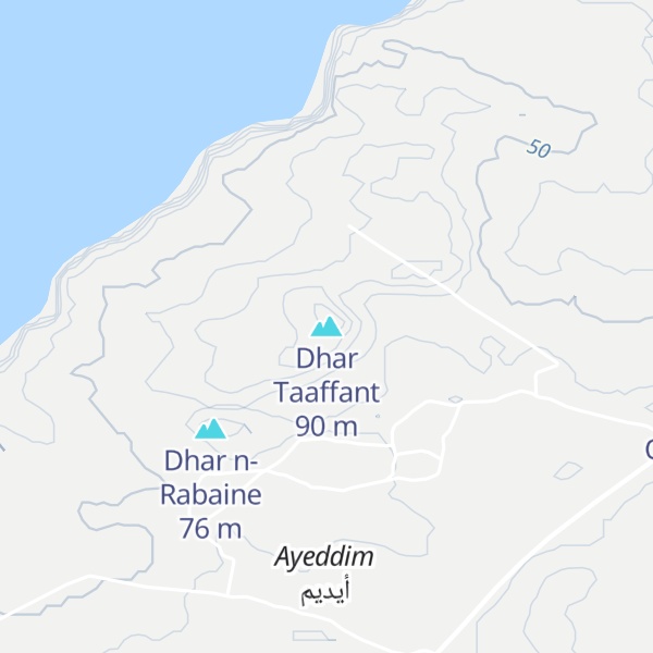 Map of Dhar Taaffant
