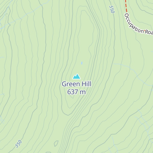 Map of Green Hill