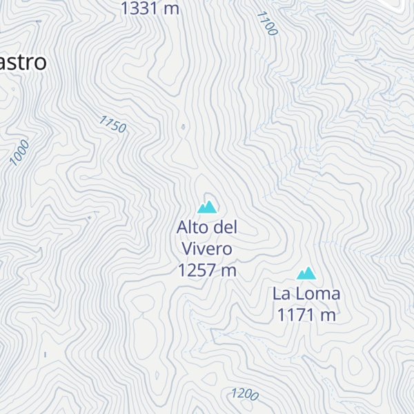 Map of Alto del Vivero