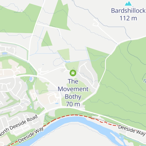Map of The Movement Bothy