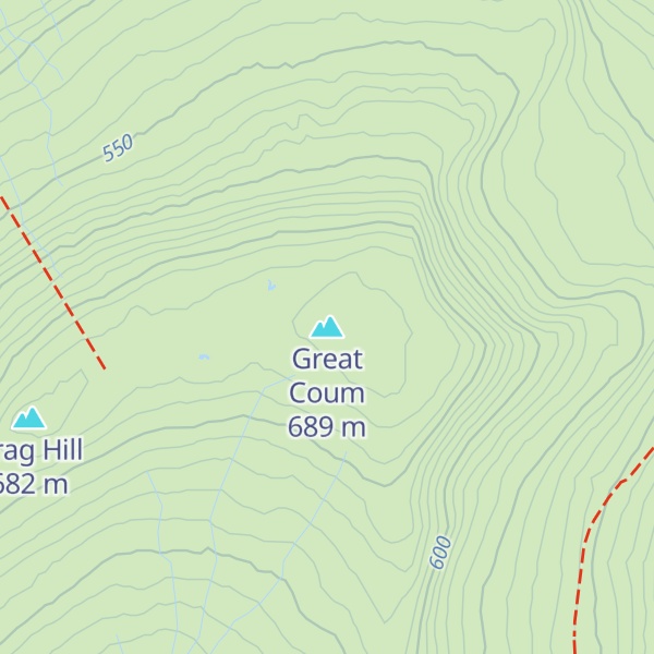 Map of Great Coum