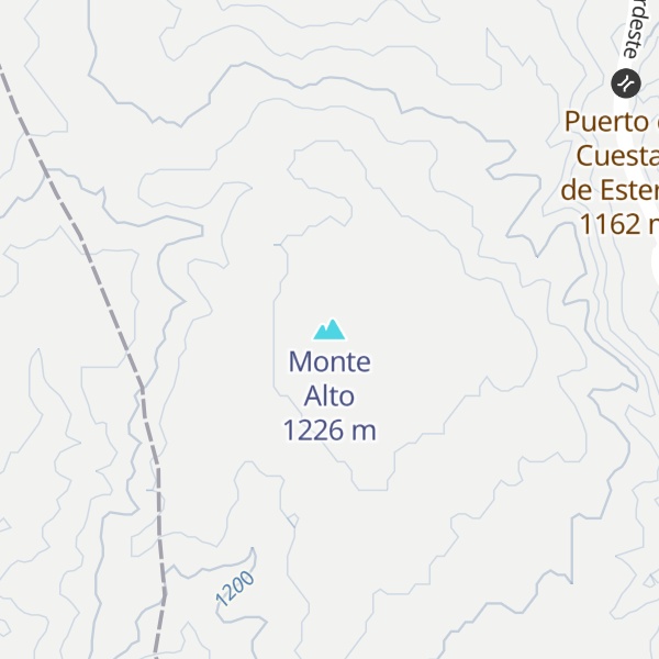 Map of Monte Alto