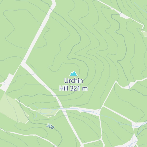 Map of Urchin Hill