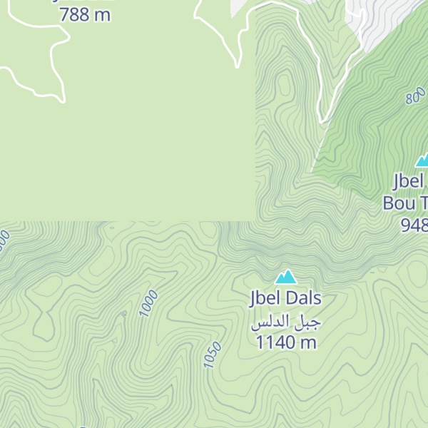 Map of Jbel Assough