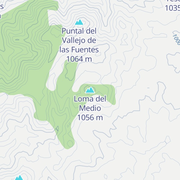 Map of Loma del Medio