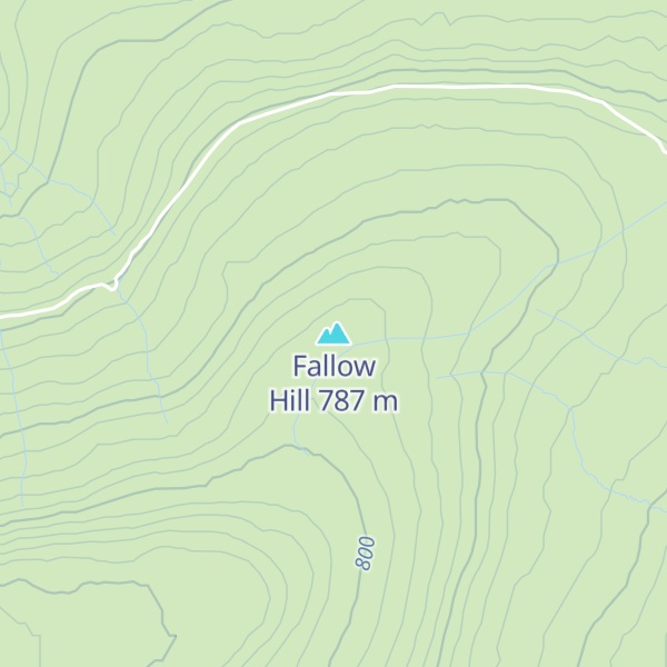Map of Fallow Hill