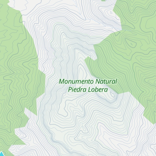 Map of Piedra Lobera