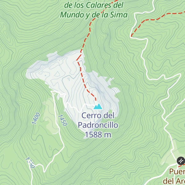 Map of Cerro de Torca Honda