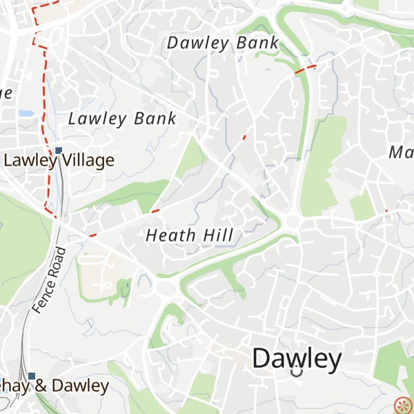 Map of Heath Hill