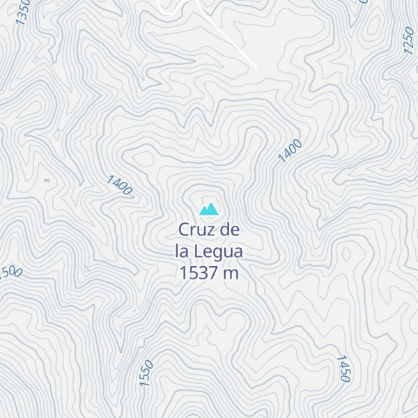 Map of Cruz de la Legua