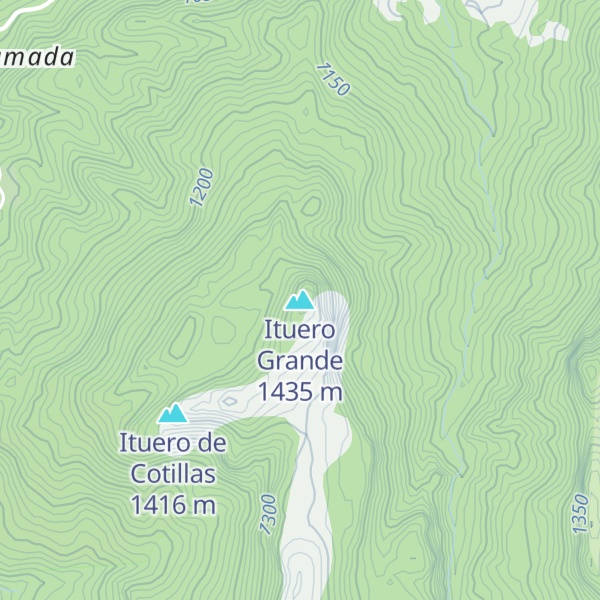 Map of Ituero Grande