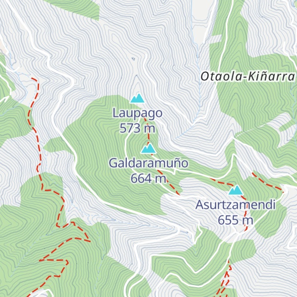 Map of Galdaramuño