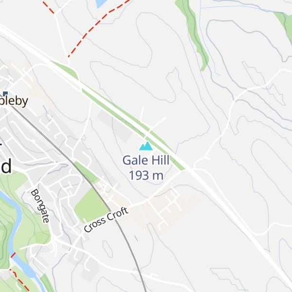 Map of Gale Hill
