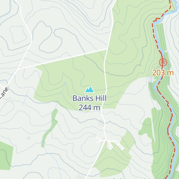 Map of Banks Hill