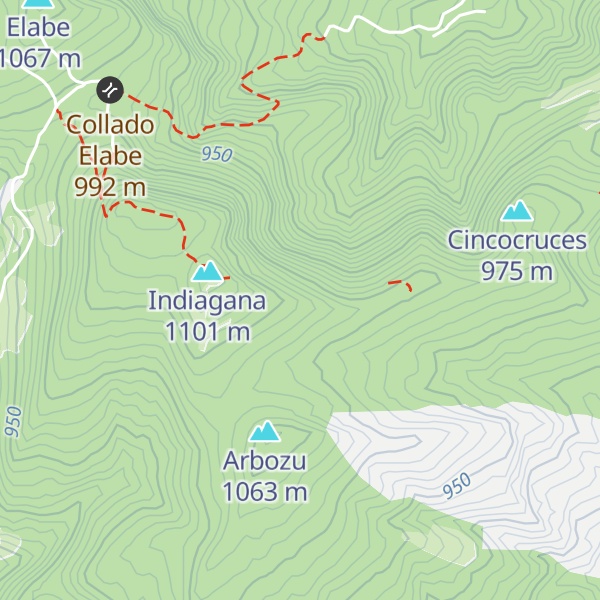 Map of Refugio de cazadores