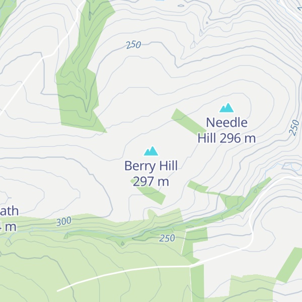 Map of Berry Hill