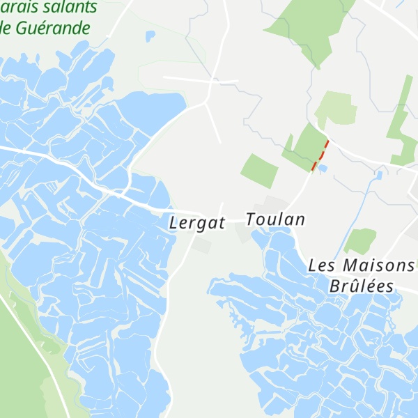 Map of Cabane huitres Pen Bron