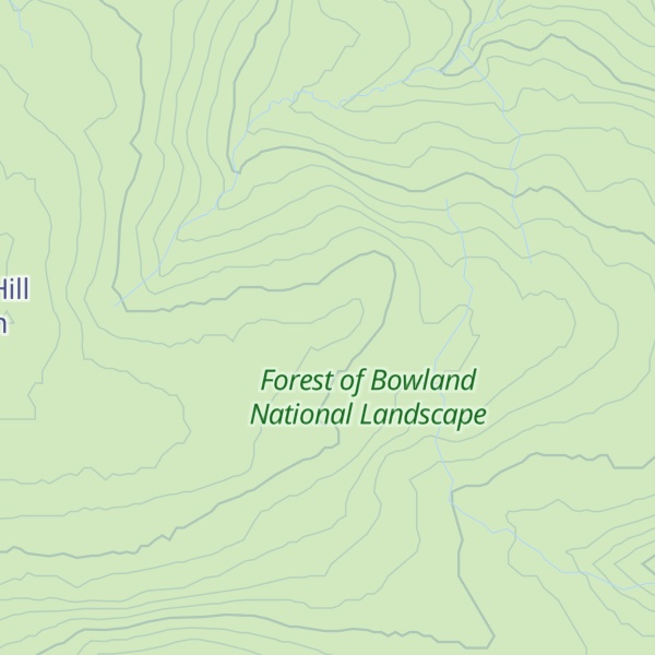 Map of Snout Berry Hill