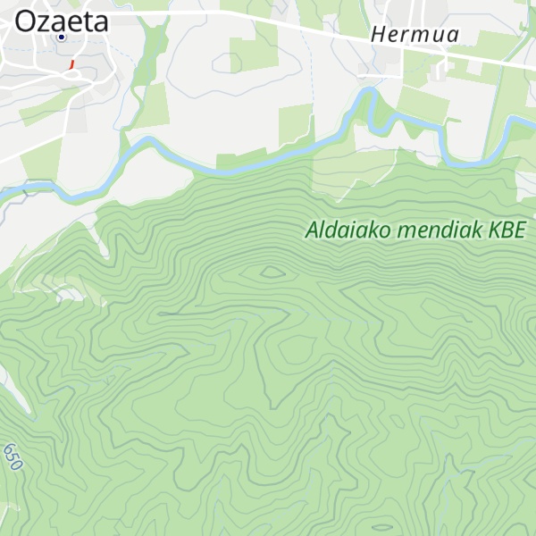 Map of Peña del Moro