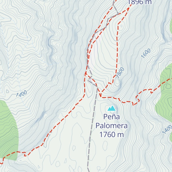 Map of Peña del Corral de Piedra