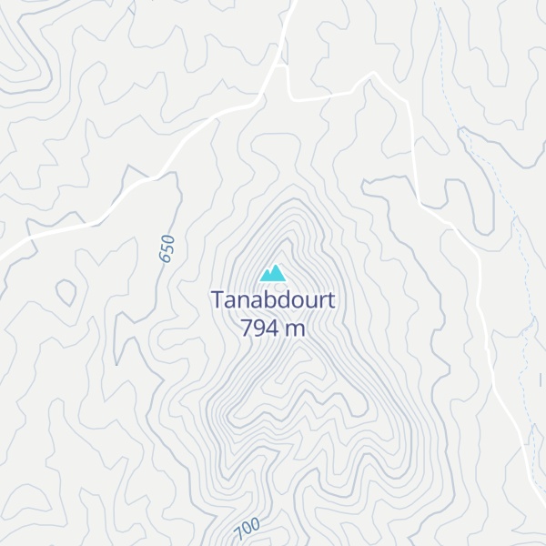 Map of Tanabdourt