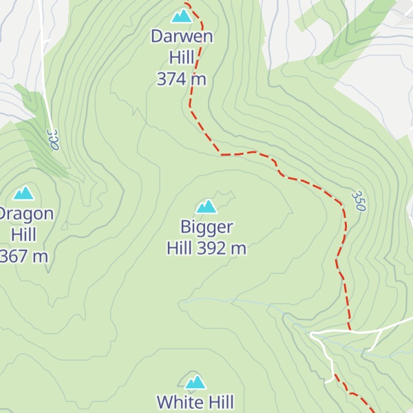 Map of Bigger Hill