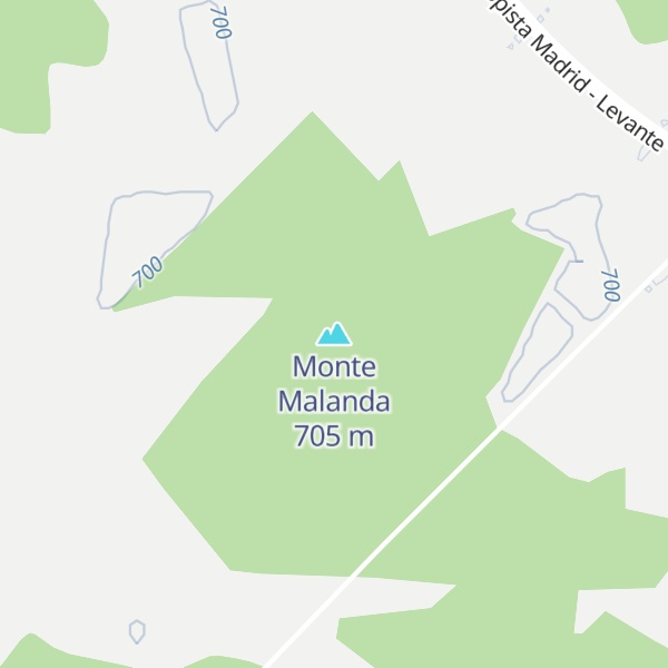 Map of Monte Malanda