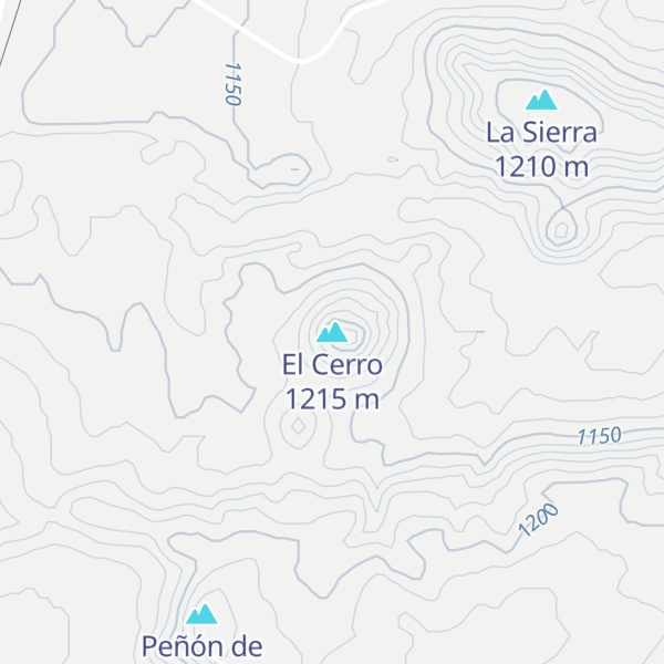 Map of El Cerro