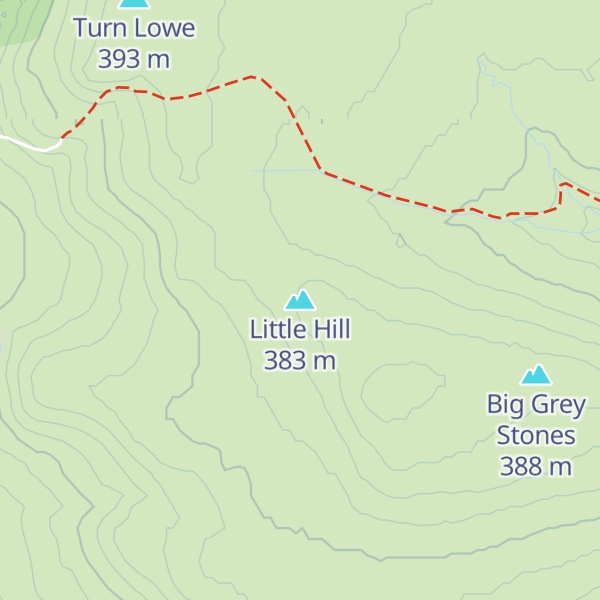 Map of Little Hill
