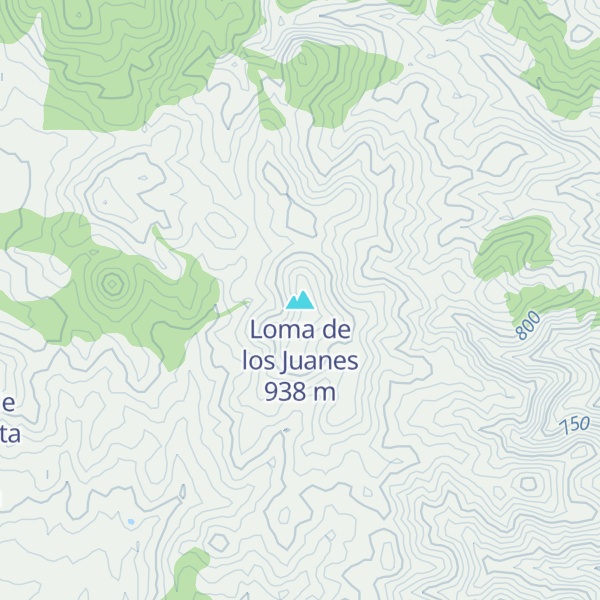 Map of Loma de los Juanes