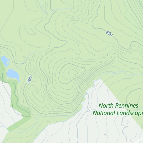 Map of Burney Hill