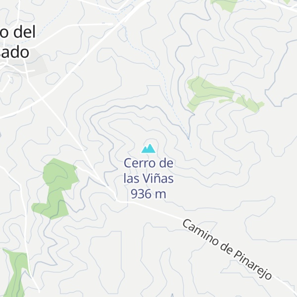Map of Cerro de las Viñas