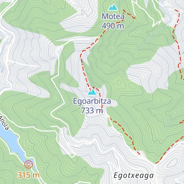 Map of Egoarbitza