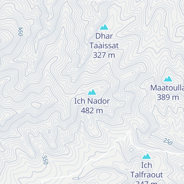 Map of Ich Nador