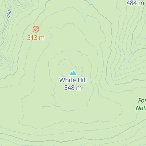 Map of White Hill