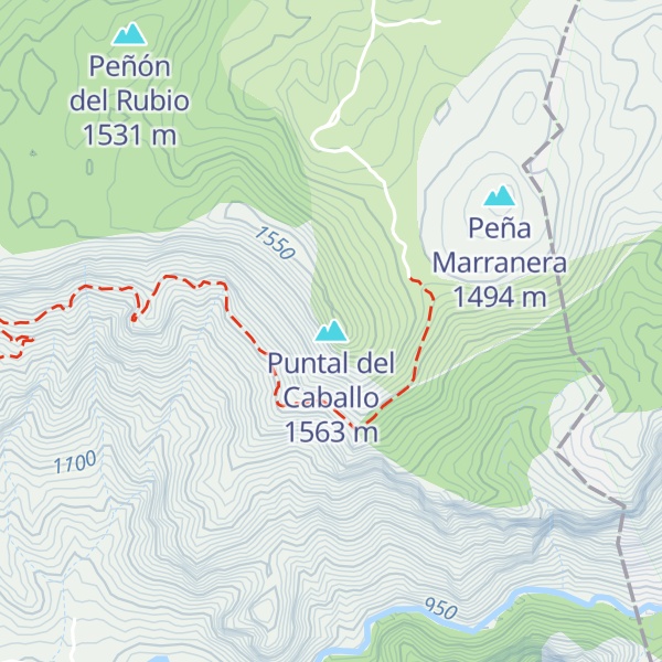 Map of Puntal del Caballo